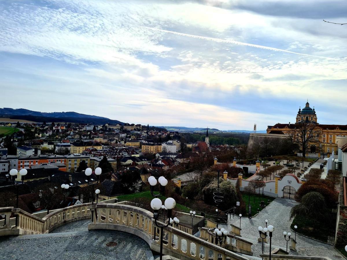 Schon Wohnen Beim Stift Melk Lejlighed Eksteriør billede